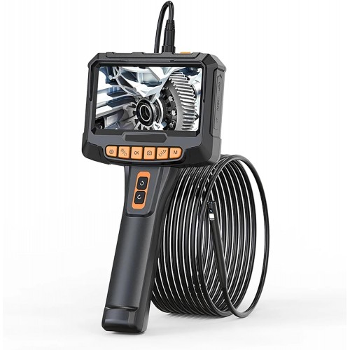 Cámara endoscópica Industrial HD1080P 2.4 pulgadas 8mm IP67 Cable 5 Metro